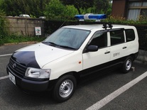 田原市の防犯パトロール車両 
