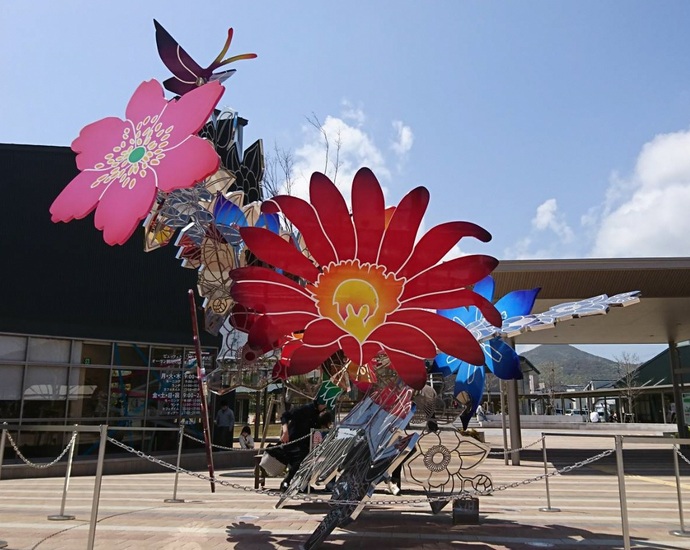 花モニュメント