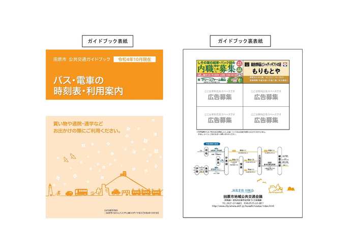 広告掲載イメージ画像（ガイドブック）